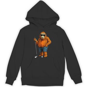 オランウータンゴルファー パーカー - Kawaiitshirt