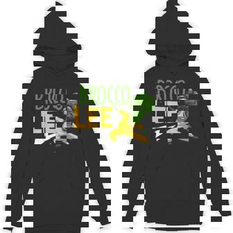 カンフー ブロッコリー ブロッコリー ビーガン 野菜 パーカー - Kawaiitshirt