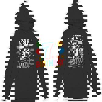 キッズ 7歳の誕生日シャツ男の子キッズ幼児7歳の誕生日男の子 パーカー - Kawaiitshirt