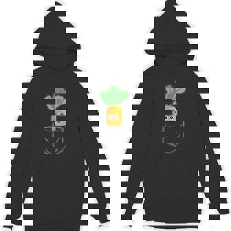 キャロットポケット おもしろキャロットインポケット パーカー - Kawaiitshirt