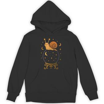 クリスタルボールスターのカタツムリ パーカー - Kawaiitshirt