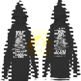 グレードトラックホー掘削機グレーディング請負業者を作る パーカー - Kawaiitshirt