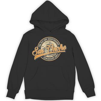 サンオノフレ ロングボードのみのレトロ ウェーブ サーフィン パーカー - Kawaiitshirt