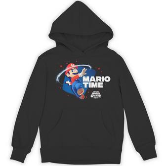 ザ・スーパーマリオギャラクシー・ムービー Timepin パーカー - Kawaiitshirt
