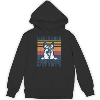 ジャーマンシェパード ギフト メンズ レディース 犬 父 母 ジャーマンシェパード パーカー - Kawaiitshirt
