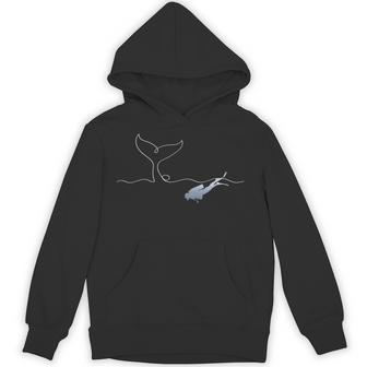 ジンベイザメ、ダイバー パーカー - Kawaiitshirt