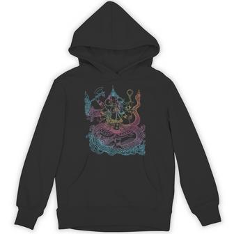 タイダイ ガネーシュ シバ インド 神 スピリチュアル パーカー - Kawaiitshirt