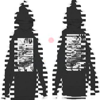 ディストレス Jdm レジェンズ レースカー 国旗 日本製 長袖tシャツ パーカー - Kawaiitshirt