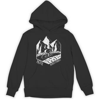 ナンガ パルバット トレイル マウンテンバイク ネイチャー ハイキング ネパール ツーリスト パーカー - Kawaiitshirt