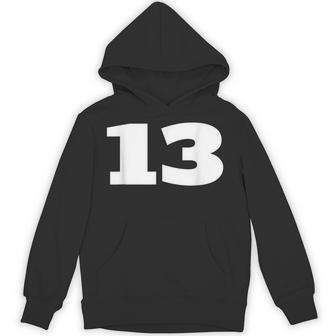 ナンバー13 Thirn スポーツチーム フロントプリント お揃い 誕生日 パーカー - Kawaiitshirt