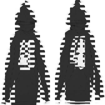 ナンバーフォーティーエイト 48 スポーツチーム制服 誕生日 48 パーカー - Kawaiitshirt