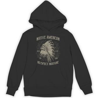 ネイティブアメリカン チーフ ネイティブアメリカンとインディアン パーカー - Kawaiitshirt