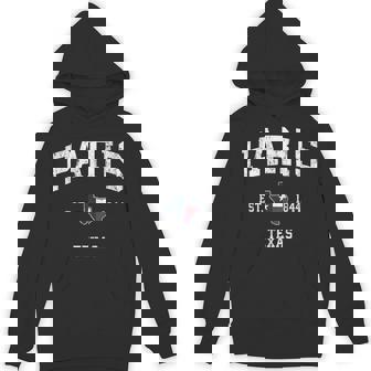 パリテキサスtx ビンテージ州旗スポーツデザイン パーカー - Kawaiitshirt