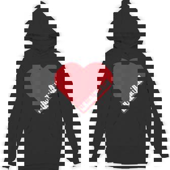 ピアノ ハート ピアノ 楽譜 ピアノスツール 鍵盤羽 パーカー - Kawaiitshirt