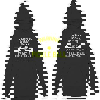 ピクルスボール 警告 面白い パーカー - Kawaiitshirt