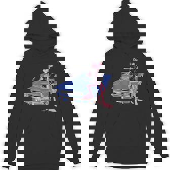 ピンクパンサー ヴィンテージ 1964 コンバーチブル 車 クール キャット パーカー - Kawaiitshirt