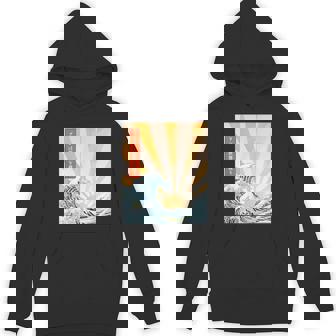 プリン 地球 日本語 浮世絵 和風デザイン 和柄 プリンは世界を救う パーカー - Kawaiitshirt