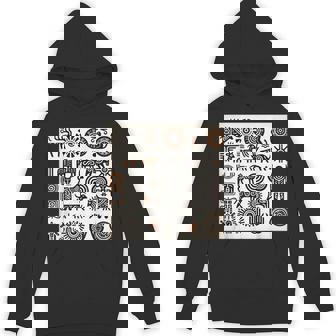 ペトログリフロックの彫刻ネイティブアメリカン パーカー - Kawaiitshirt