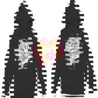 ボンレス犬とボンレス猫 桜 ボンレス犬 パーカー - Kawaiitshirt