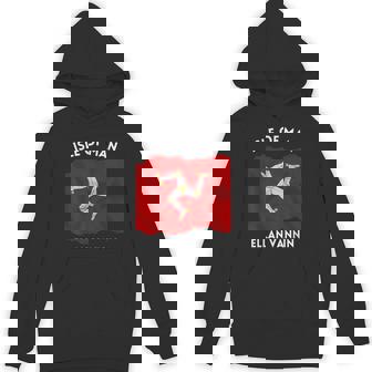 マン島国旗 マンクス語「エラン・ヴァンニン」トリスケリオン パーカー - Kawaiitshirt