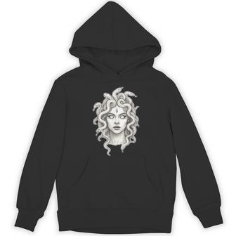 メデューサ ゴシック 女神 蛇 タトゥー パーカー - Kawaiitshirt