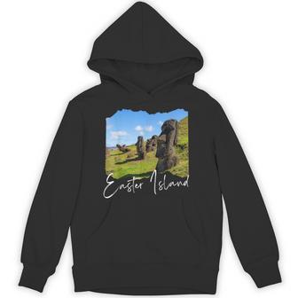 モアイ像 イースター島 ラパヌイ パーカー - Kawaiitshirt