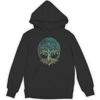 ユグドラシルの生命の木 バイキングの北欧のルーン文字の着用 パーカー - Kawaiitshirt