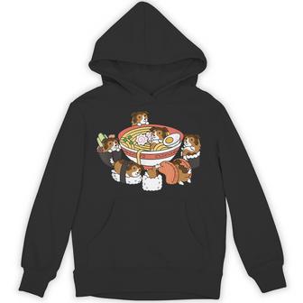 ラーメン 寿司 シェトランド シープドッグ パーカー - Kawaiitshirt