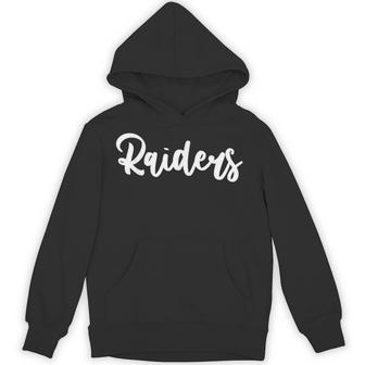レイダーススクールスポーツチームマスコットタウンゴーカレッジアスリート パーカー - Kawaiitshirt