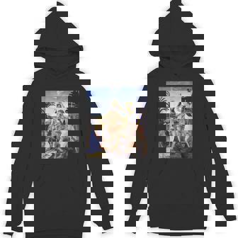 レオナルド ダヴィンチ 面白いtシャツ アート キリストの洗礼 聖書 絵画 メンズ 面白い 服 美術 ネタ パーカー - Kawaiitshirt