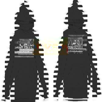 レオナルド・ダ・ヴィンチによる最後の晩餐1495 長袖tシャツ パーカー - Kawaiitshirt