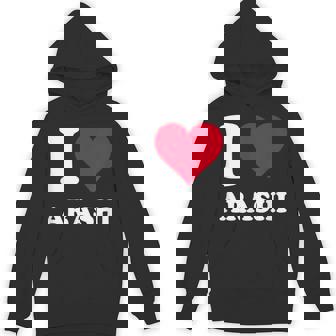 レッドハート I Love Arashi パーカー - Kawaiitshirt