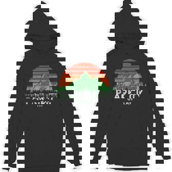 レトロ ヴィンテージ パークシティデザイン パークシティギフト パーカー - Kawaiitshirt