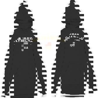 ヴィンテージ サンフランシスコ アメリカ アメリカ国旗 お土産 レトロ パーカー - Kawaiitshirt