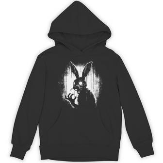 不気味なゴスウサギ、ホラーバニー、奇妙なコアウサギ パーカー - Kawaiitshirt