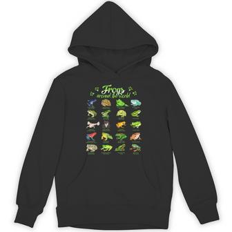 世界のカエル カエル パーカー - Kawaiitshirt