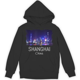 中国上海スカイライン 中国のお土産ギフト 上海 パーカー - Kawaiitshirt