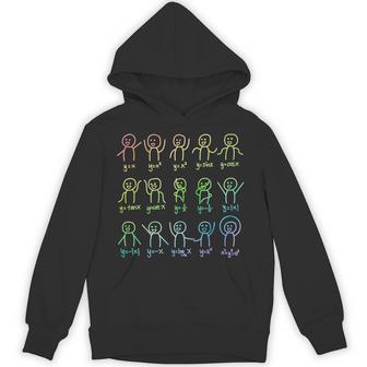 代数ダンスおかしい関数グラフ図科学数学方程式 長袖tシャツ パーカー - Kawaiitshirt