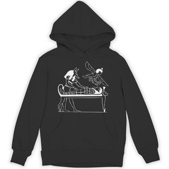 古代エジプトエジプト美術ミイラクラシック日常 長袖tシャツ パーカー - Kawaiitshirt