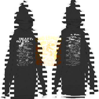 恐竜 エクスプレス 漫画 電車 恐竜 男の子 パーカー - Kawaiitshirt