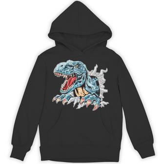 恐竜 おもしろ デフォルメ イラスト パーカー - Kawaiitshirt