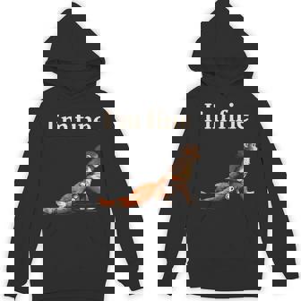 悲しい猿のパンチミームとオレンジのおもちゃで私は元気です パーカー - Kawaiitshirt