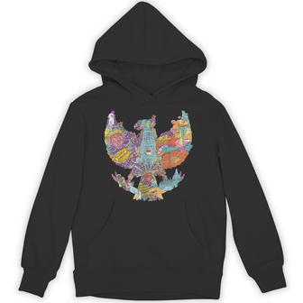 旅行 アジア インドネシア ガルーダ ジャカルタ バリ バケーション お土産 パーカー - Kawaiitshirt