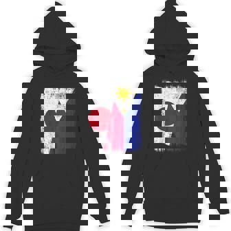 日本 フィリピン ハーフフラッグ 日本 フィリピン ジャージ パーカー - Kawaiitshirt