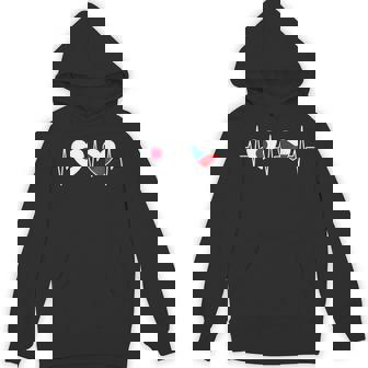 日本とチェコ チェコ共和国の国旗 パーカー - Kawaiitshirt