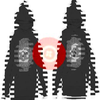 日本の伝統柄紅白傘 パーカー - Kawaiitshirt