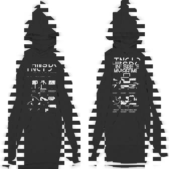 暇なときにすること面白いホッケー愛好家 パーカー - Kawaiitshirt