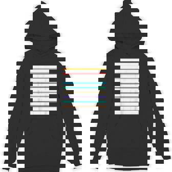 東京の地下鉄 カラー 色 ボーダー 鉄道【電車ファン】【変なデザイン屋さん】メトロ 面白い ポップ デザイン パーカー - Kawaiitshirt