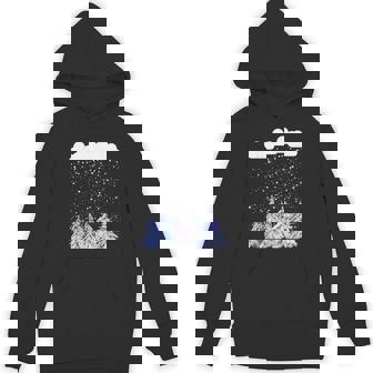 森 雪 新雪 落ちる 冬 ワンダーランド 雪 恋人 パーカー - Kawaiitshirt