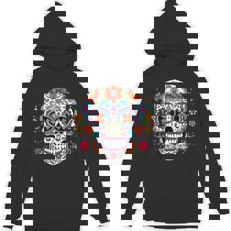 死者の日 シュガースカル メキシコデー カラベラデー パーカー - Kawaiitshirt